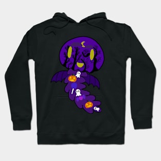 Halloween bat jellyfish Hoodie